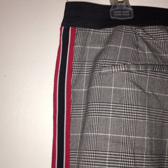 Plaid Pants, Striped sides, Cisono - Picture 3 of 3